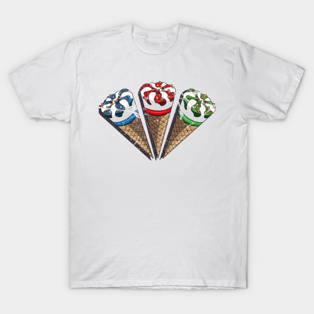 Cornetto Trilogy movie T-Shirt by necronder